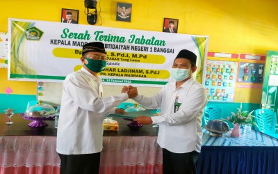 Serah Terima Jabatan Plt. Kepala Madrasah